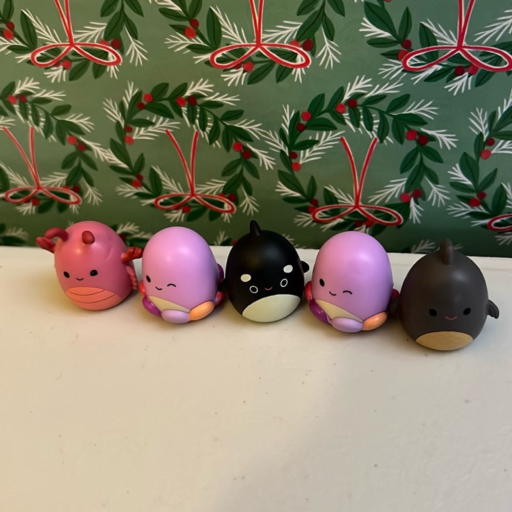 5 Sea Life animals squish a long pack